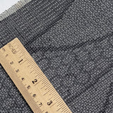 Leaf Nest Many Ikats Gray/Gray Vintage 'Patchwork' Kimono Silk from Japan By the Yard,  #142