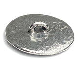 Raven Button from Green Girl Studios 1" Pewter  #G-320