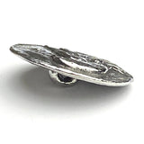 Raven Button from Green Girl Studios 1" Pewter  #G-320