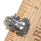 Frog Button, Pewter 7/8" Shank Back   # DN-FRG