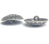 Southwest Rustic Sunflower Button 13/16", Nickel Silver Shank Back Made in USA  #SW-429