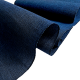 Hemp/Ramie Stiff Papery Indigo/Black Textured Crinkled Asa Jofu from Japan, by the Yard,  #331