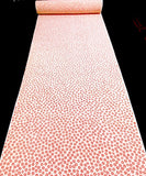 Red/Creme Ume Plum Blossoms Print Fine Supple Vintage Kimono Silk Crepe from Japan,  By the Yard   #212