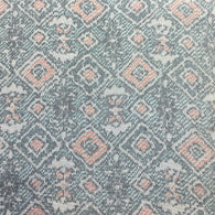 SALE, Woven Diamonds / Hidden Flowers Vintage Kimono WOOL from Japan By the Yard   #213