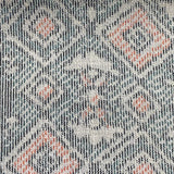 Tipsy Woven Diamonds+Hidden Flowers Vintage Kimono WOOL from Japan By the Yard   #213