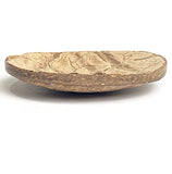 Re-Stocked, Flax 2.25" Coconut Scooped 2-hole, "Rustica" Button 2-1/4"