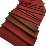SALE, Maroon/Chocolate Ombre, Liquid Drape Vintage Kimono Silk Crepe from Japan Hand Dyed Bokashi  4.5 Yard Piece  #182