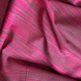Re-Stocked, Pinks and Greens Semi-Rustic Woven Cotton from India By the Yard #CHL-928