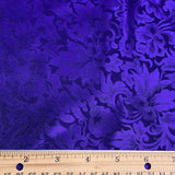 Remnant 30" x 30" Hyacinth Purple Silk Baroque Jacquard PIECE #613