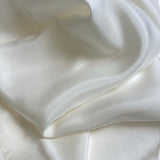 Whole Bolt of Solid Off-White Vintage Japanese Kimono Lining? Silk, 10-ish Yards Still Folded #216