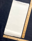 Whole Bolt of Solid Off-White Vintage Japanese Kimono Lining? Silk, 10-ish Yards Still Folded #216