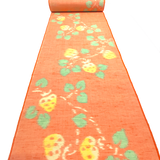 Strawberry Hearts Ikat, Vintage Kimono Wool Blend from Japan By the Yard  #223