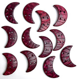 Merlot Moon Coconut Button 1-1/4"  #LP-13