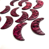 Merlot Moon Coconut Button 1-1/4"  #LP-13
