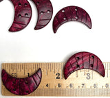 Merlot Moon Coconut Button 1-1/4"  #LP-13