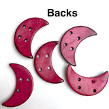 Merlot Moon Coconut Button 1-1/4"  #LP-13