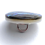 Re-Stocked, Abalone Shank Back Shell Button 5/8" 15mm Blues/Greens  # L66594
