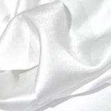 SALE White Silk Charmeuse, Liquid Drape, Exceptional Lustre, SUEDED. By the Yard #3100