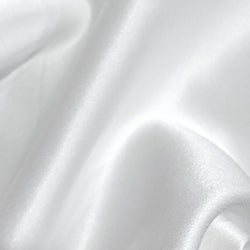 SALE White Silk Charmeuse, Liquid Drape, Exceptional Lustre, SUEDED. By the Yard #3100