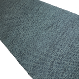 Steel-Blue-Gray Interlocking Squares, Possible Hidden Kikko Turtles, Vintage Fabric from Japan 14" x 98" Piece   #229