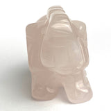 Five Stone Elephants, Various Colors Gemstone 1.5" Figurines #LP-87