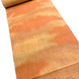 Butternut Pear Blur, Vintage Kimono Silk Tsumugi from Japan By the Yard,  #255