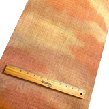 Butternut Pear Blur, Vintage Kimono Silk Tsumugi from Japan By the Yard,  #255