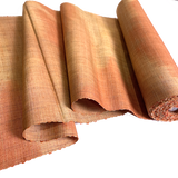 Butternut Pear Blur, Vintage Kimono Silk Tsumugi from Japan By the Yard,  #255