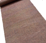 Muddy Mauve-Gold-Ruby Textured Slubby Vintage Kimono Silk Tsumugi From Japan By the Yard #303