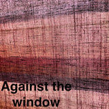 Rustic Reds Stripes, Handwoven Vintage Kimono Silk from Japan 14"x 50" Piece #851