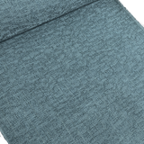 Last of this, Dusty Teal Landscapes Jacquard, Vintage Kimono Wool/Nylon/Hemp from Japan By the Yard # 119