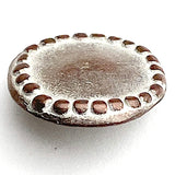 Copper Dots, White Mottled 11/16" Shank Back  #SWC-134