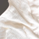 Running Low, Triple Gauze from Japan Fluffyish-Off-White 100% Cotton, 34" Wide, By the HALF Yard # NS-42