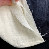 Running Low, Triple Gauze from Japan Fluffyish-Off-White 100% Cotton, 34" Wide, By the HALF Yard # NS-42