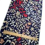 Blurry Swirlies Vintage Meisen Kimono Silk Pieces from Japan, 14" x 61"  #ZP-36