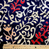 Blurry Swirlies Vintage Meisen Kimono Silk Pieces from Japan, 14" x 61"  #ZP-36