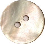 Beige Velvet Pastel Rainbow Agoya Shell 9/16" 2-hole Button, Pack of 8 for $7.20 Moonrise  #SK-1215