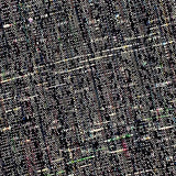 Everything Everywhere Stunning Slubby Tweedy Vintage Kimono Silk from Japan By the Yard #306