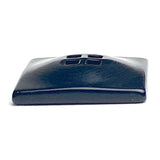 Re-Stocked Black Corozo Button, "Five Squares" Pillow-Top, Tagua Nut, 9/16" / 15mm   #SK-513