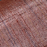 Reddish Terra Cotta Lustre Ikat Stripe, Vintage Kimono Silk By the Yard from Japan,  #311