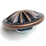 Desert Star Copper/Black Concho 7/8" Screwback  #SWM-31