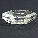 Clear Hexagon Scooped 2-Hole Button 11/16"  Pack of 4  #OT-128