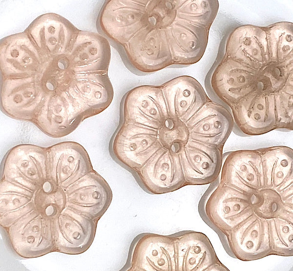 10PC 30*30MM Flower Concho with Blue Turquoise Center Antique Copper Screwback 10PC 30*30MM Flower Concho with Blue Turquoise Center Antique Copper Screwback