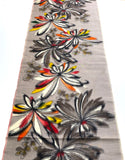 Bursting Vintage Meisen Kimono Silk Piece, 14" x 50" from Japan  #ZP-47
