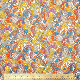 LAST 1.25 yard piece, Liberty of London Tana Lawn "Pineapple Paisley"