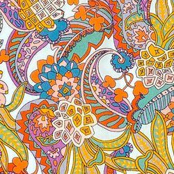 LAST 1.25 yard piece, Liberty of London Tana Lawn "Pineapple Paisley"