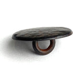Black Rust 5/8" / 15mm Shank Back Metal Button # SK1107