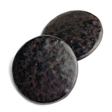 Black Rust 13/16" / 20mm Shank Back Metal Button # SK1106