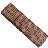 Yarn-Dyed Cocoa Brown Stripe, Still-Tied Bolt, Vintage Kimono Silk from Japan, Whole 13 Yd. Bolt  #316