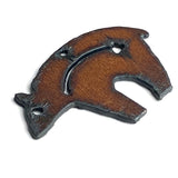 Spirit Bear Rusted Iron Pendant, 2"  #L315